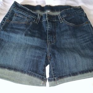 Levis Women Shorts, size 30, denim